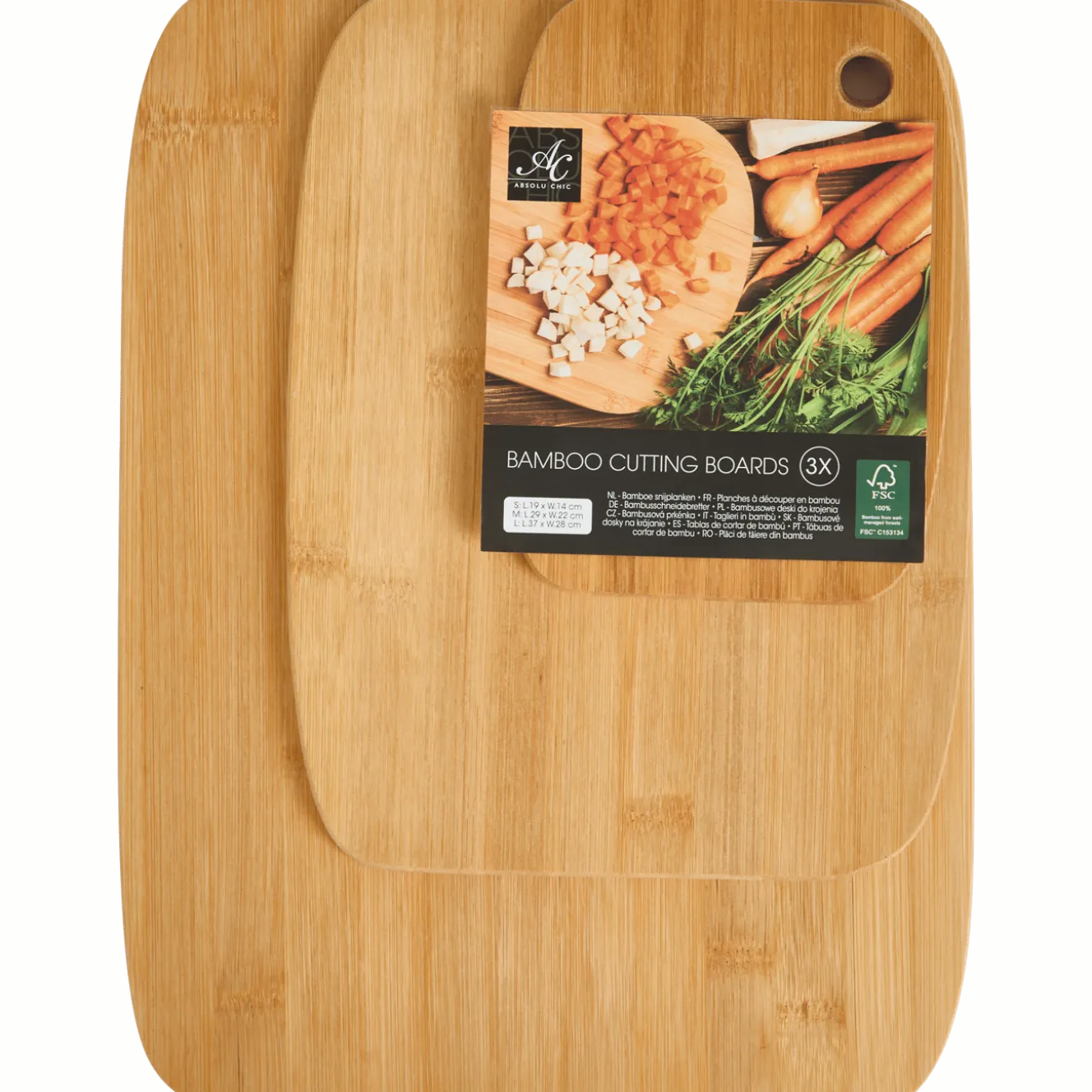 Absolu Chic bamboe snijplanken