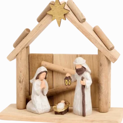 Absolu Chic houten kerststal