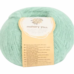 Alison & Mae breigaren Mohairy yarn