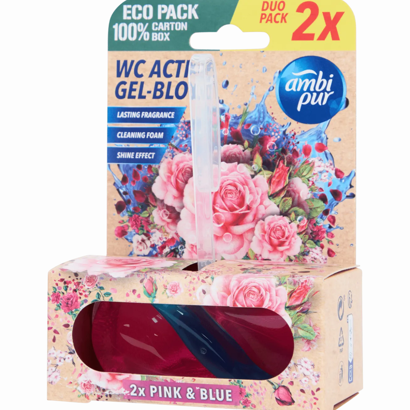 Ambi Pur toiletblok Pink & Blue