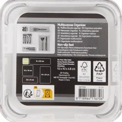 Anti-slip organizer