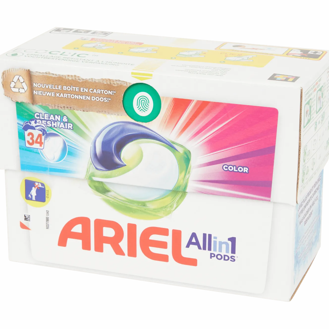 Ariel All-In-One pods Color