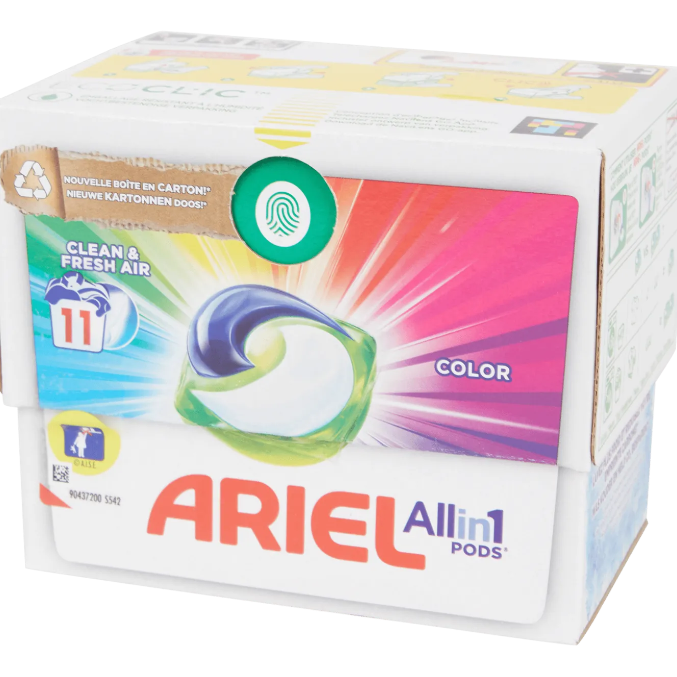 Ariel All-in-1 pods Color