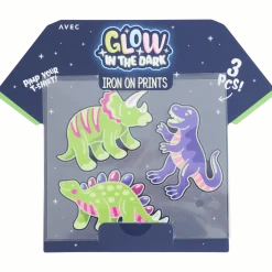 Avec glow-in-the-dark strijkpatches