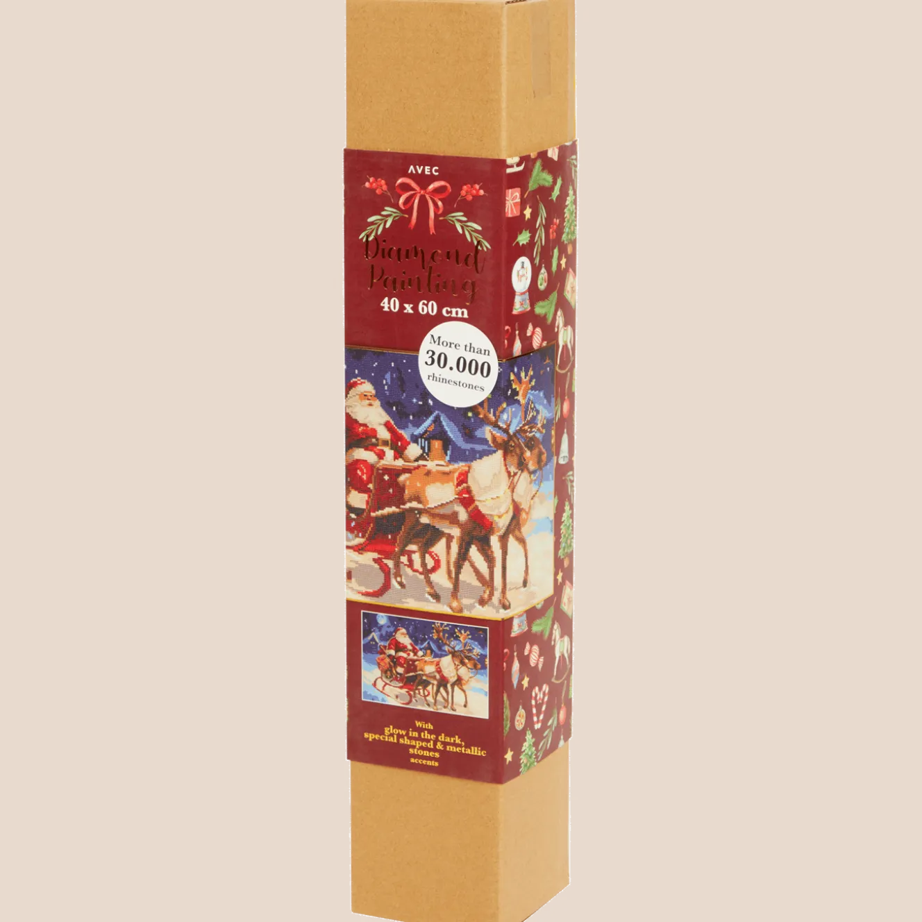 Avec kerst diamond painting
