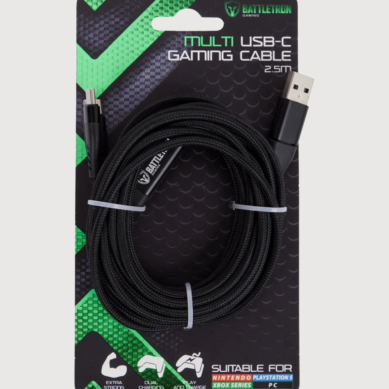 Battletron oplaadkabel USB-C