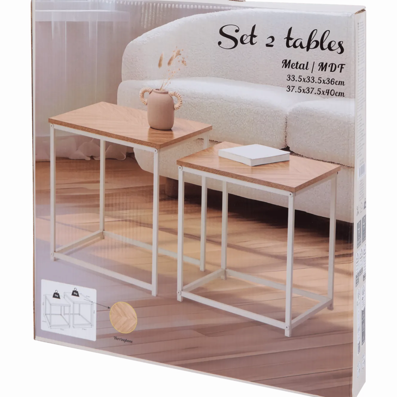 Bijzettafelset