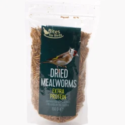 Bites for Birds gedroogde meelwormen