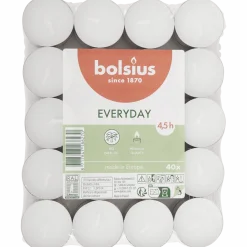 Bolsius theelichten wit