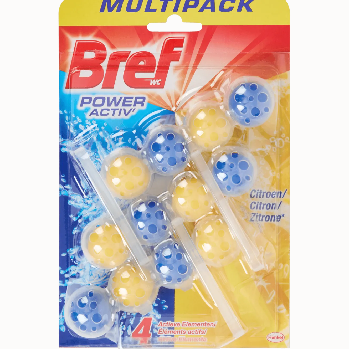 Bref Power Activ' toiletblokken Citroen