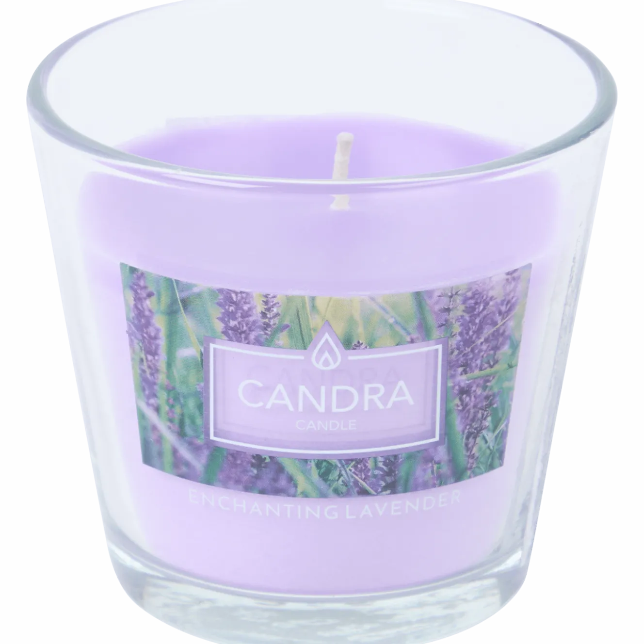 Candra geurkaars in glas