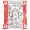 Candra theelichten wit