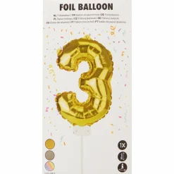 Cijfer folieballon