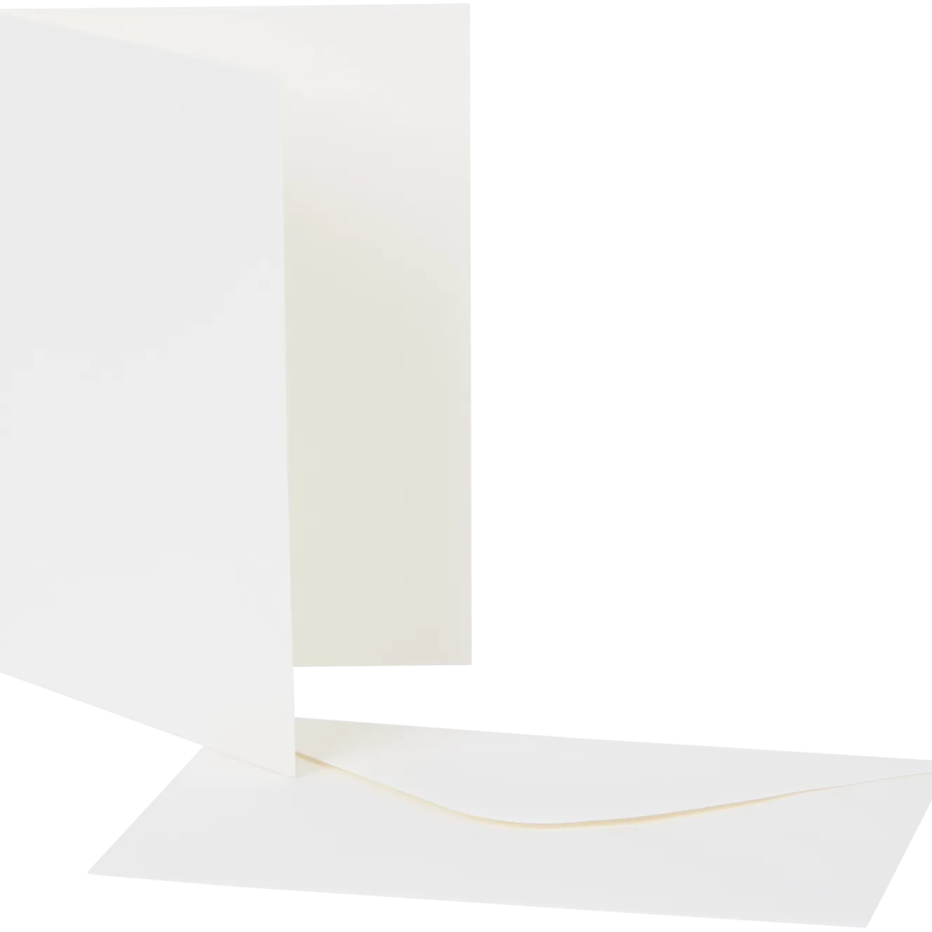 Craft & Design dubbele kaarten met enveloppen