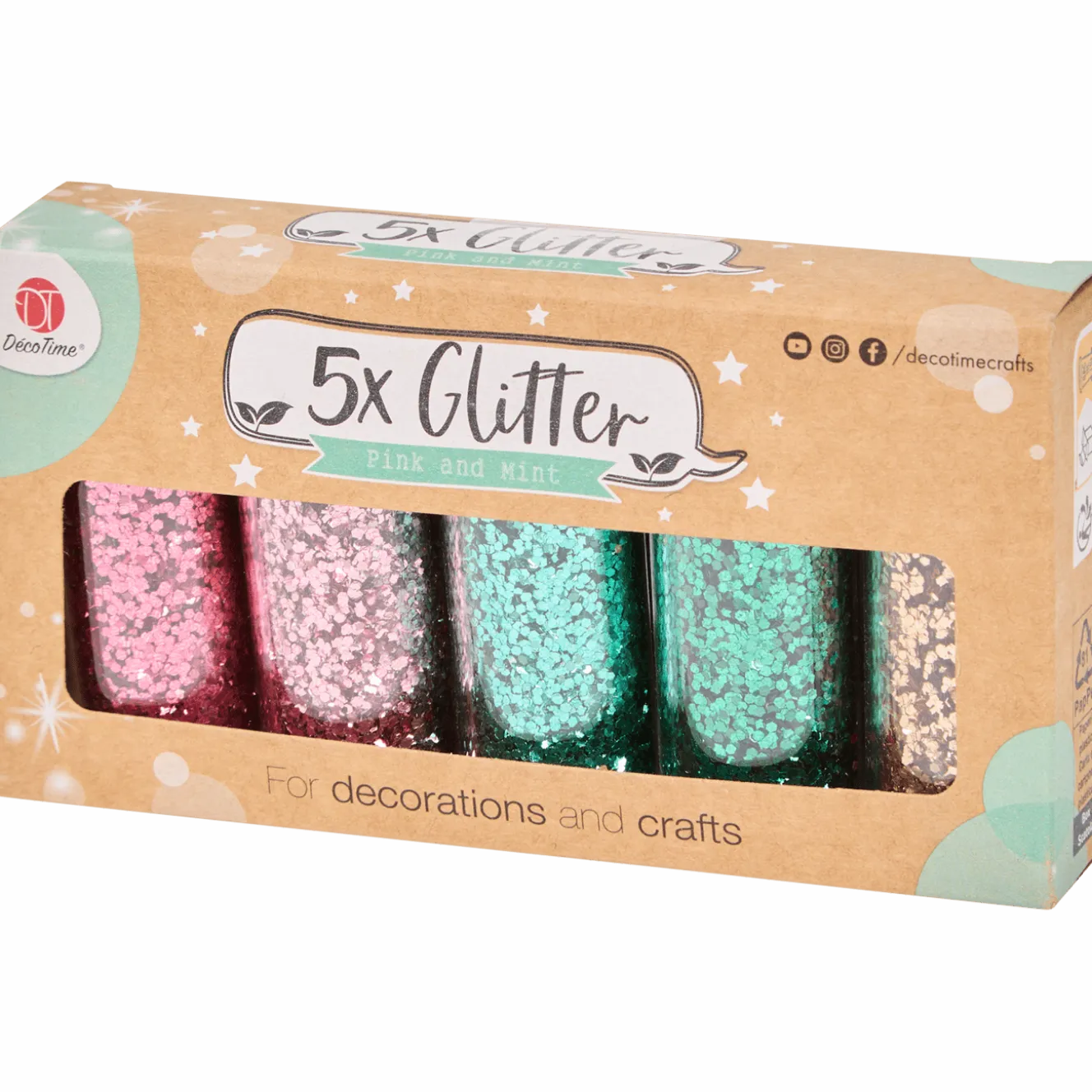 DécoTime glitterbuisjes