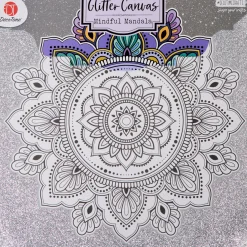 DécoTime kleur je eigen glitter-canvas