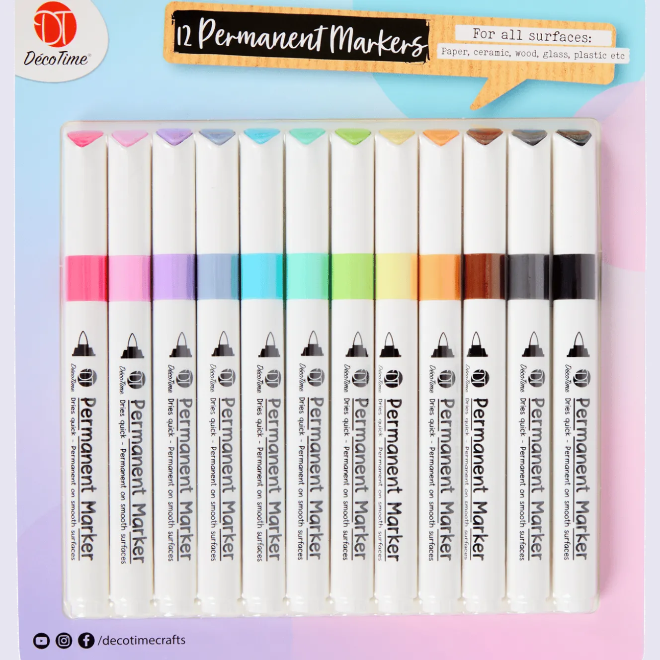 DécoTime permanent markers
