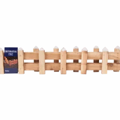 Decoratief houten hek