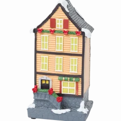 Decoratief huisje met ledlicht