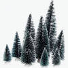 Decoratieve kerstbomen