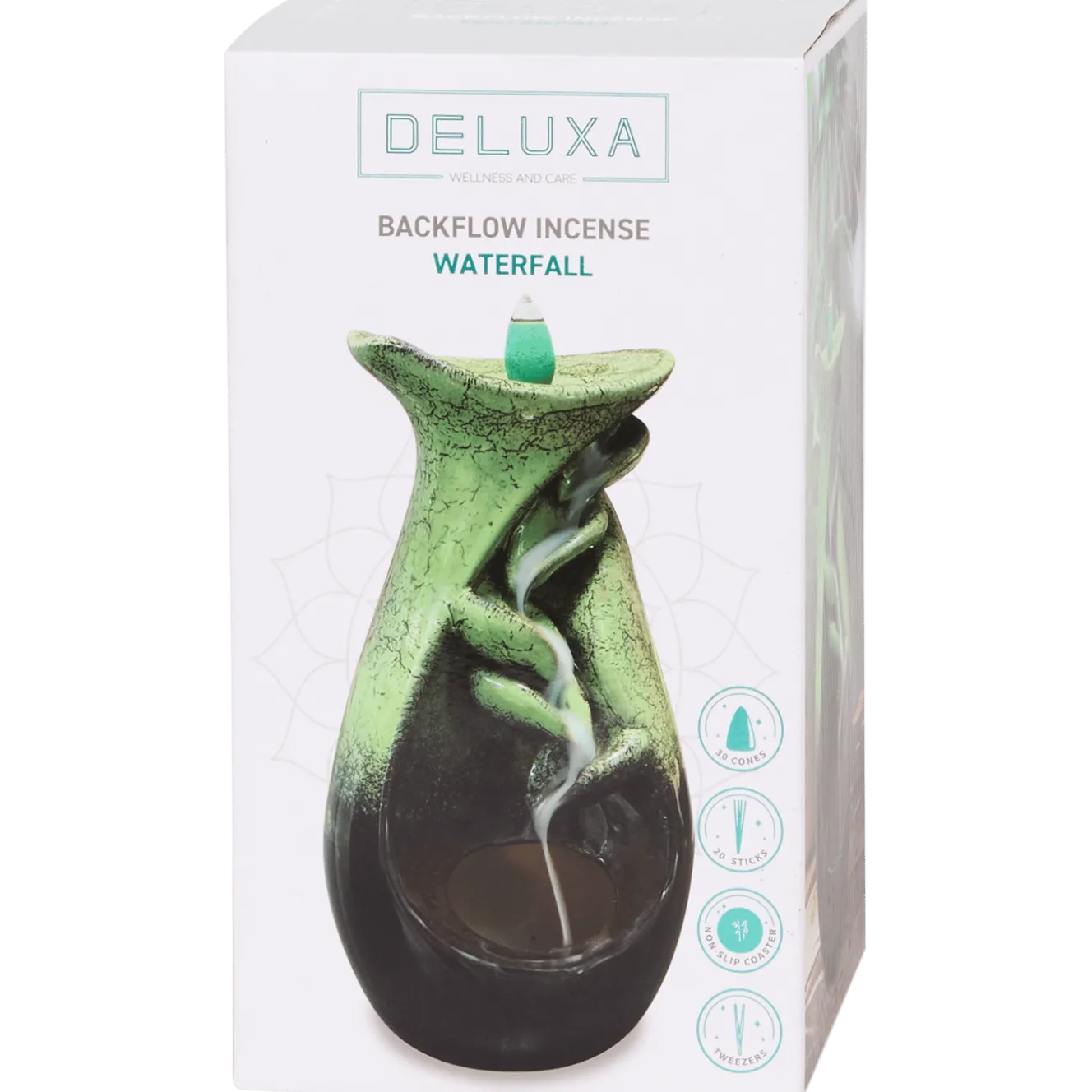Deluxa wierook-waterval