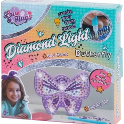 Diamond painting met licht