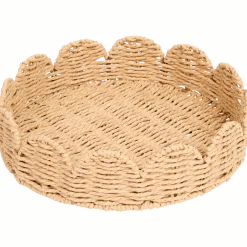 Dienblad van papierstro