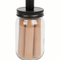 Dinerkaarsen in pot