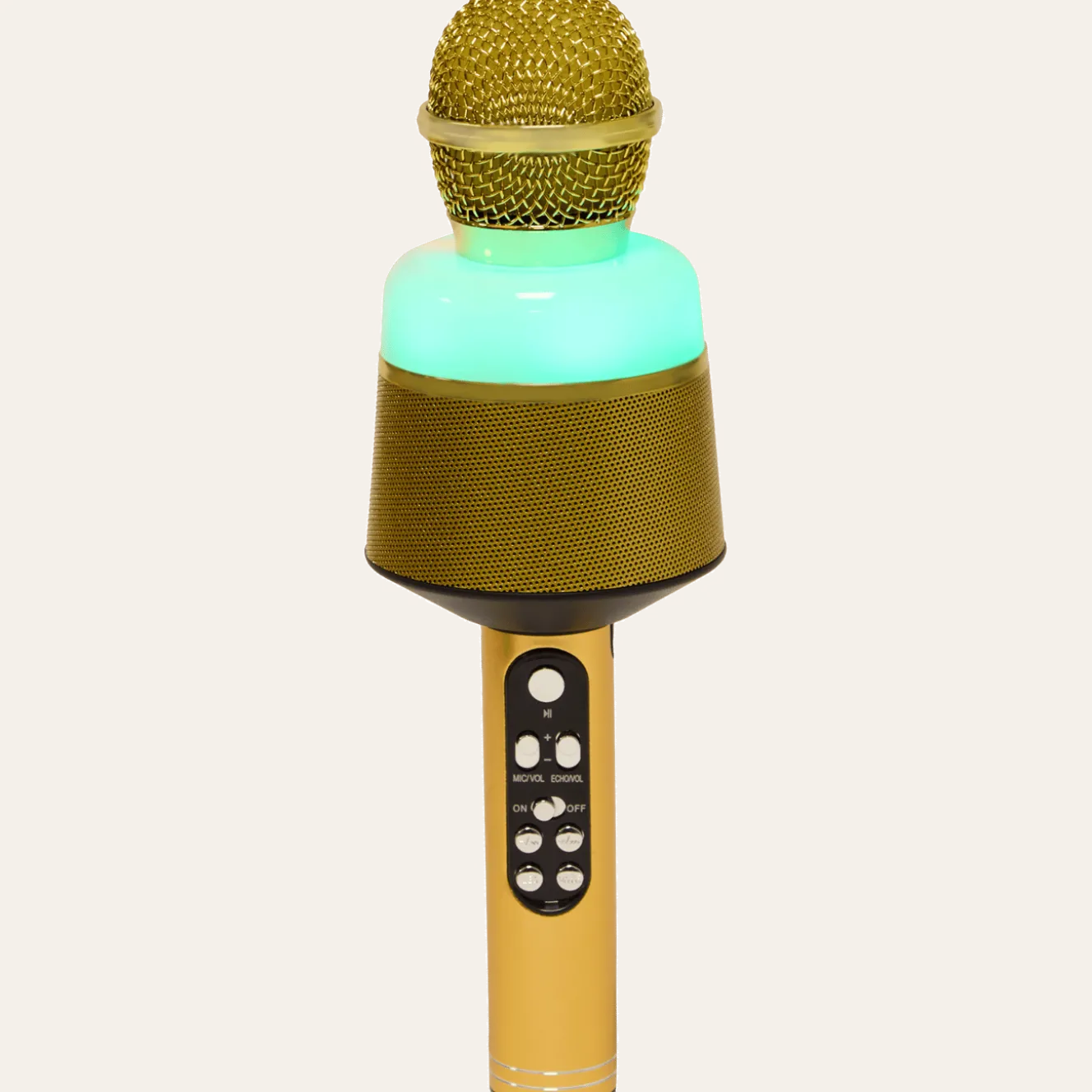 Draadloze karaokemicrofoon met licht