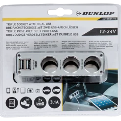 Dunlop auto-stekkerdoos