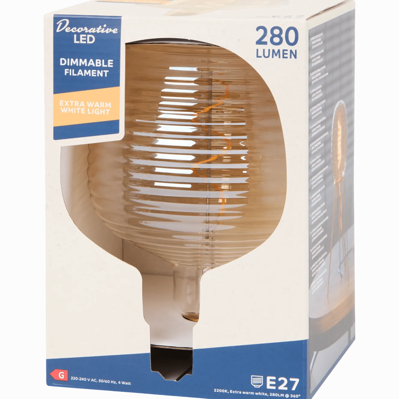 Eurodomest filament-ledlamp