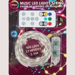 Eurodomest muziek ledverlichtingssnoer