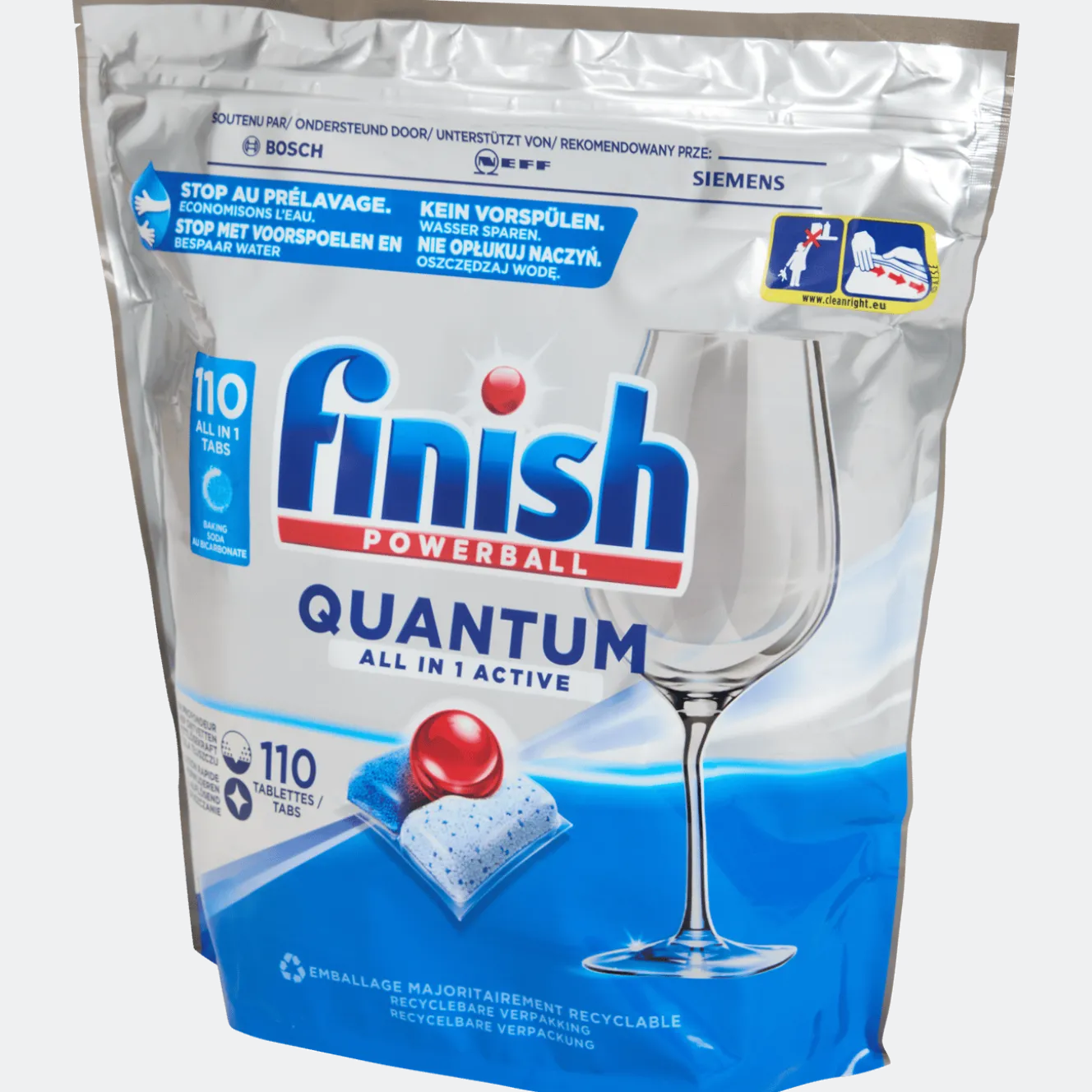 Finish Powerball Quantum All-in-1 vaatwascapsules