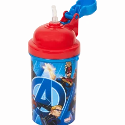 Flip-top drinkbeker