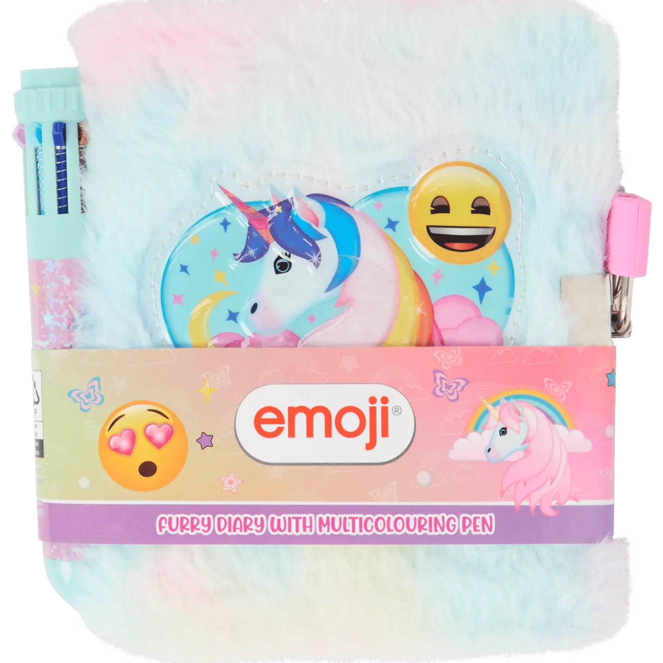 Fluffy dagboek met slot