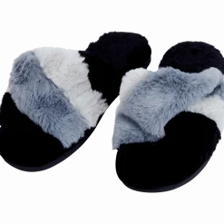 Fluffy slippers