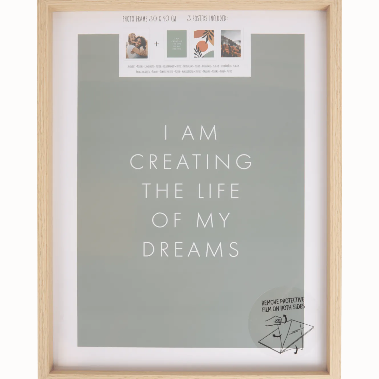 Fotolijst met 3 prints