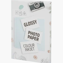 Glanzend fotopapier
