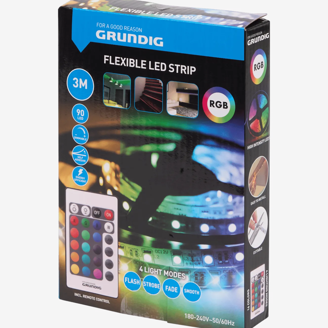 Grundig multicolor ledstrip