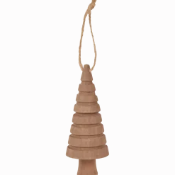 Home Accents houten kerstboomhanger