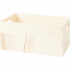 Houten opbergbox