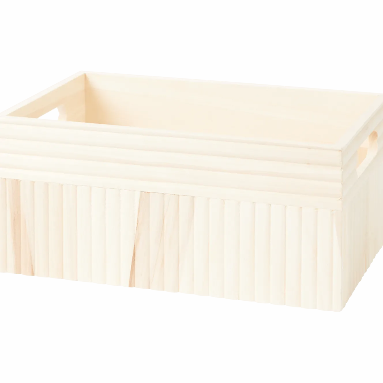 Houten opbergbox