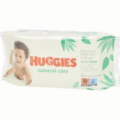Huggies babydoekjes Natural Care
