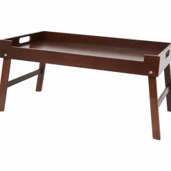 Inklapbaar bamboe dienblad