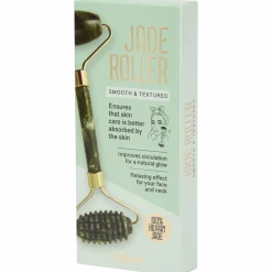 Jade roller gezichtsmassage