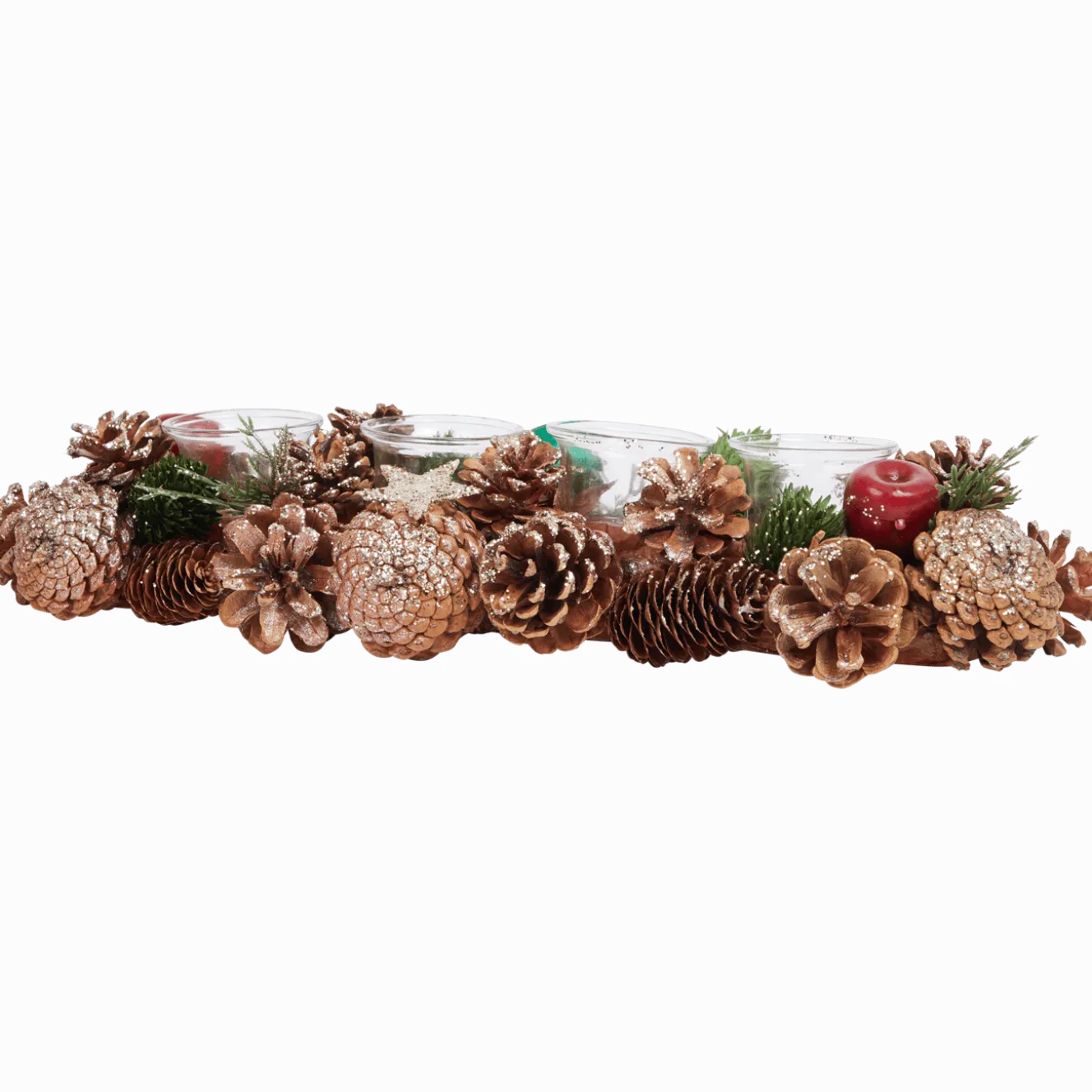 Kerst waxinelichthouder