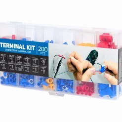 Kit met elektrische aansluitingen