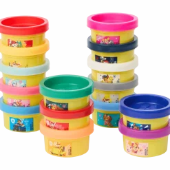 Kleipotjes in uitdeelzak