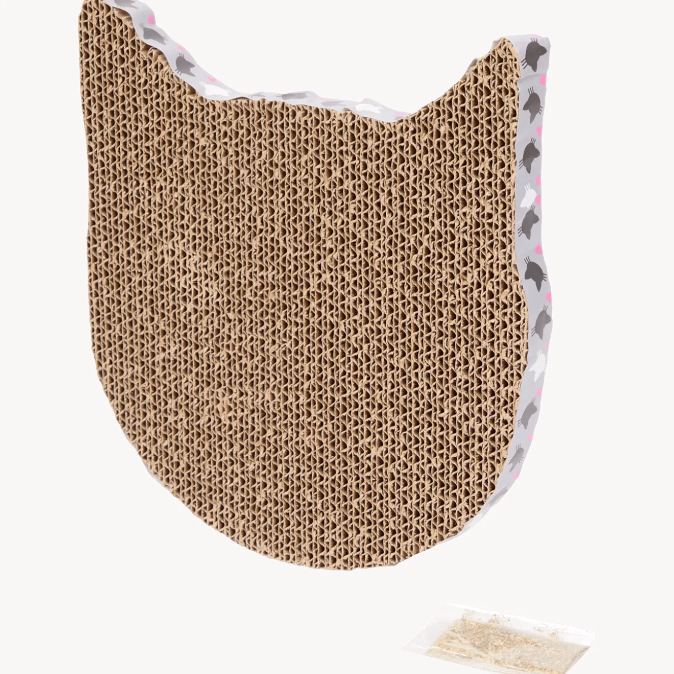 Krabkarton met kattenkruid