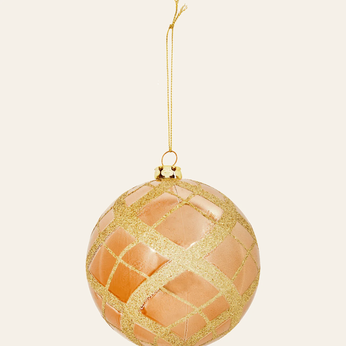 Kunststof kerstbal